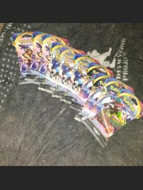 Pokemon TCG Sword And Shield 10 Booster Packs Bundle Lot